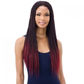 FreeTress Equal Lace Wig 4x4 Braied Micro Million Twist 22"